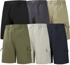 Mens King Size Cargo Shorts