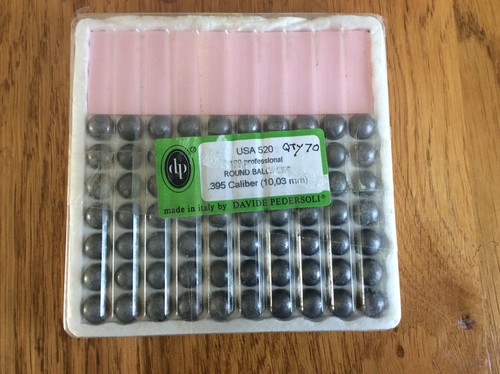 Lead round balls - .,