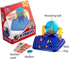Bingo Game Set - Complete with Bingo Balls and Bingo Cards, Bingo Machine