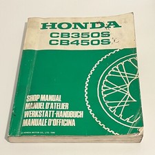 Honda CB350S CB450S Factory Workshop Manual. HWM326