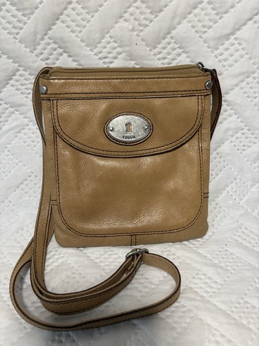 Vintage fossil maddox camel - fossil,