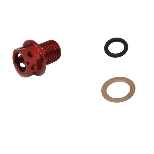Red pit bike magnetic - pit,