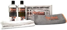 White Diamond Metal Polish & High Shine Metal Polish Set FREE NEXT DAY DELIVERY