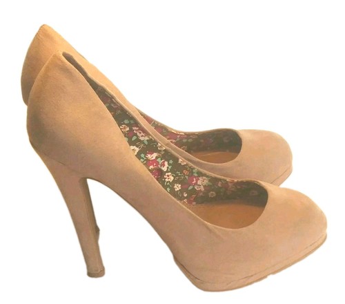 Zara size beige faux suede - 3,