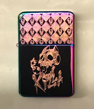  JoJo Killer Queen Skull LIGHTER spectrum fin. *FREE ENGRAVING* JJBA Adventure 