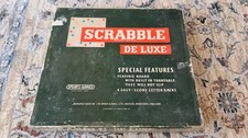 Vintage Scrabble De Luxe Board