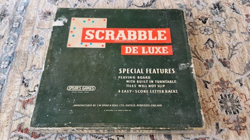 Vintage scrabble luxe board - de,