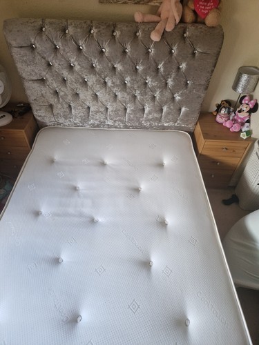 Double sleigh bed - sleigh,