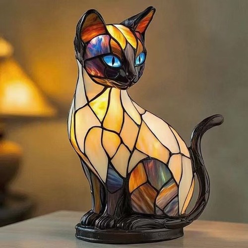Led cat night light - led,