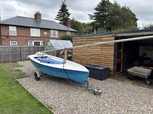 Gp14 sailing dinghy grp hull - gp14,