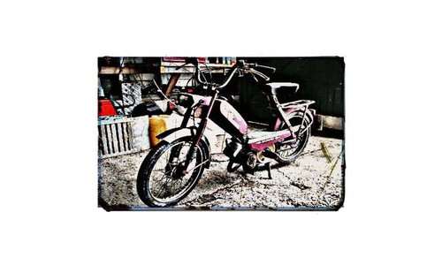 Batavus motorbike sign metal - batavus,