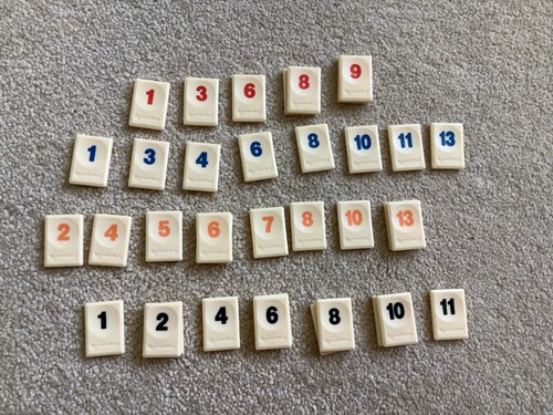 Travel rummikub tiles - rummikub,