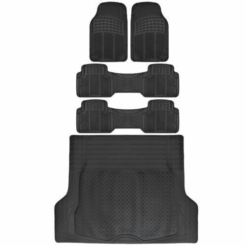 Rubber floor mats trunk - mats, &