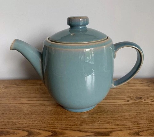 One denby blue tea pot - tea,