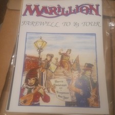 Marillion Farewell to 1983 tour pA4 Poster print Repro 