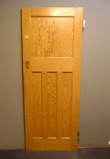 Door Doors 1930's 4 Panel Pine