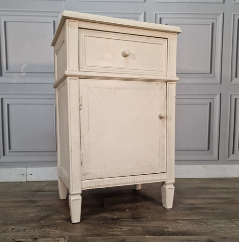 Vintage bedside table cabinet - table,