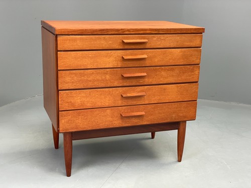 Vintage chest drawers teak - vintage, of