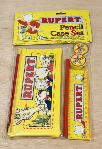 Vintage rupert bear - rupert, pencil