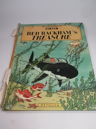 Vintage book tintin - vintage,