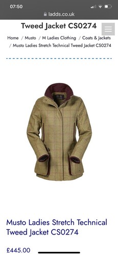 Ladies musto stretch - stretch, technical