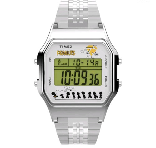 New timex peanuts t80 - new,
