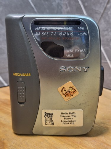 Sony walkman fx153 personal - wm-fx153,