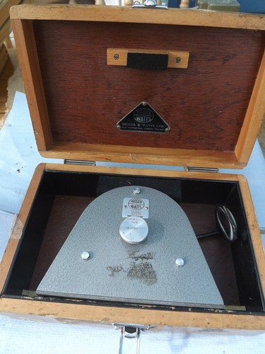 Hilger and watts clinometer - and,