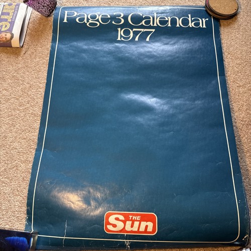 The sun page calendar 1977 - 3,