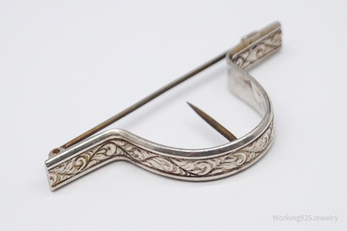 Antique large sterling silver - antique,