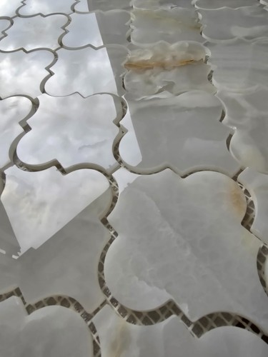 Cloud shaped mosaic wall - ✨,