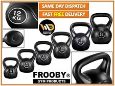 4-20kg Vinyl Kettlebell Weight Set Kettlebells Exercise Home Fitness Workout Gym