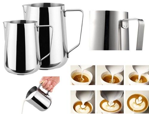 Latte milk jug - jug, stainless