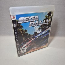 Sega Rally (Sony PlayStation 3, 2007) Complete With Manual  
