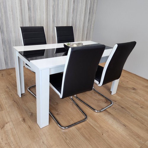 Dining table and faux - 4,