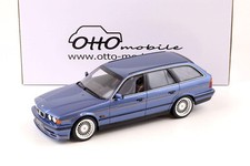 BMW M5 E34 Touring Alpina B10 4.0 Blue 1995 Ottomobile OT944 1:18 Combi Break