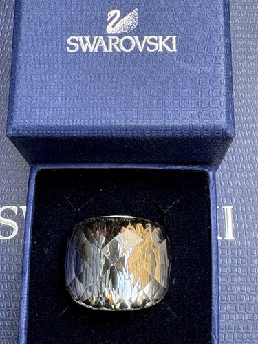 Swarovski nirvana ring grey - swarovski,