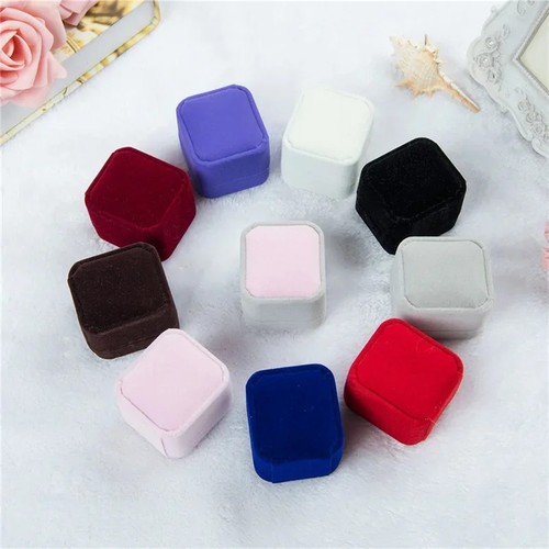 Velvet ring box jewellery - ring,