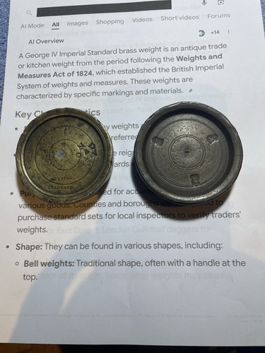 Two antique george - george, 1v