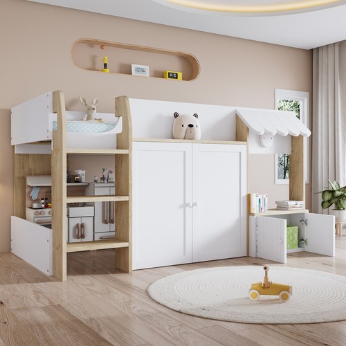 Midi sleeper cabin bed with - sleeper,
