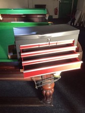 HOMCOM Lockable Metal Tool Chest with 6 Drawers & Ball Bearing Runners