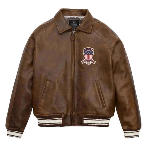 Avirex men brown real - avirex, men's