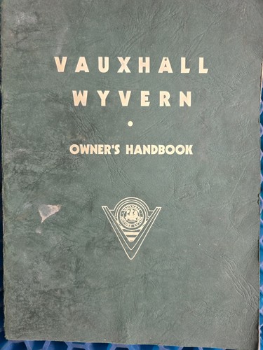 Vintage vauxhall wyvern owners - vintage,