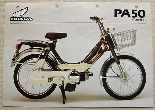 Honda pa50 camino motorcycle - honda,
