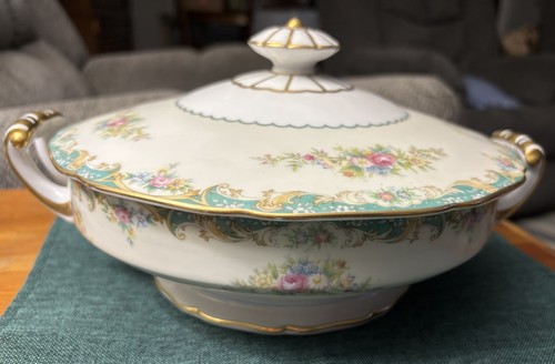 Noritake 1930 aqua - 1930's, aqua/teal