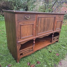 Antique Mahogany Arts And Crafts Sideboard