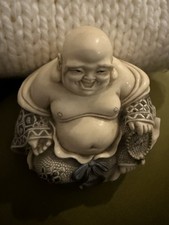 Hand Carved Laughing Buddha