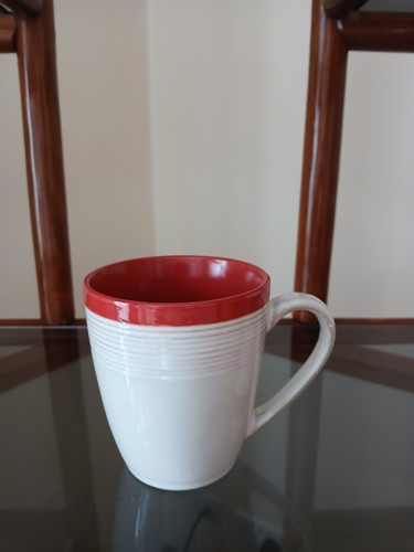 Denby cream red interior - &,