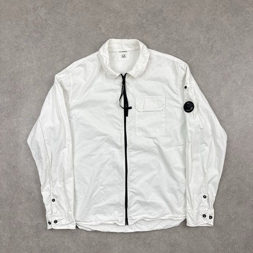 Company white zip up - c.p.,