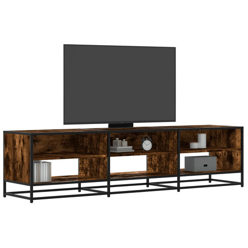 Walplus cabinet smoked oak - tv,